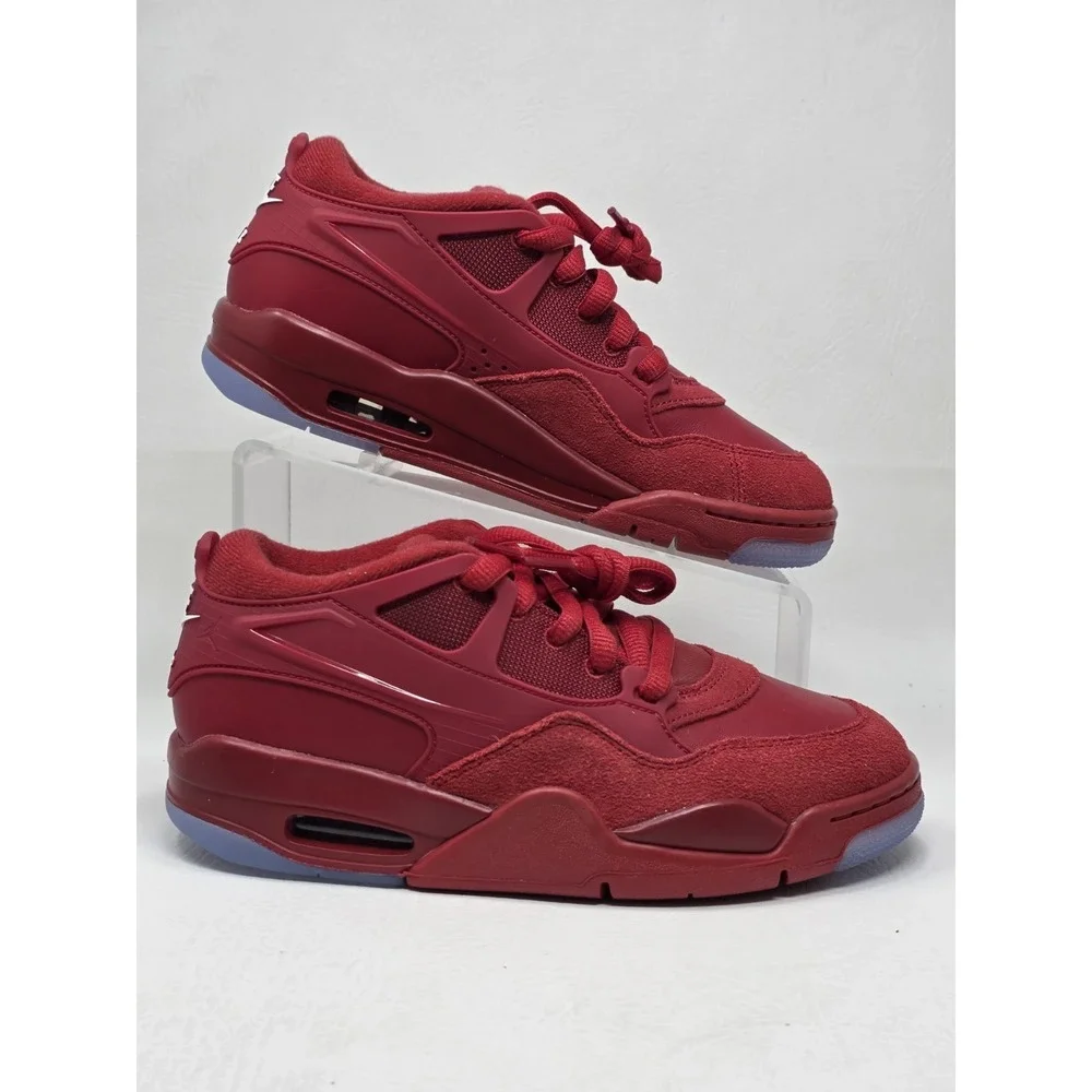 Nike Air Jordan Flight 89 Boys' Sneakers Shoes Red FQ7938-601 Youth US 5.5Y New